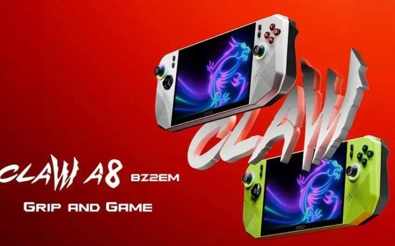MSI Claw 8: O Novo PC Gamer com Processador Ryzen Z2